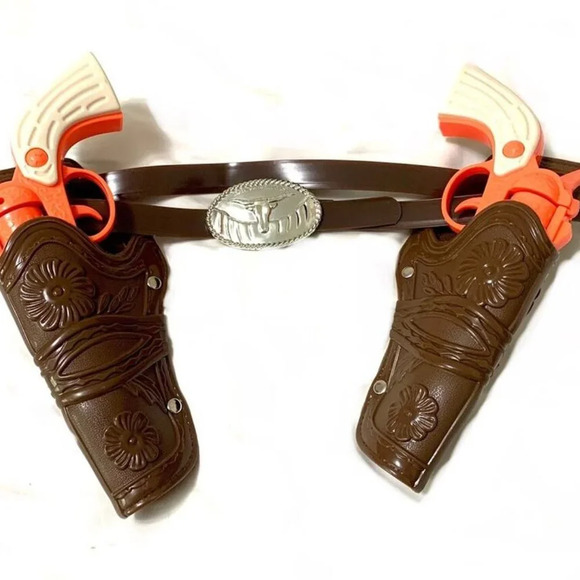 Legends of the Wild West Durango Replica Series Double Cap Gun & Holster Set - Picture 3 of 6